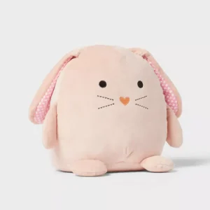 Pillowfort™ Bunny Kids' Mini Weighted Plush - Pink