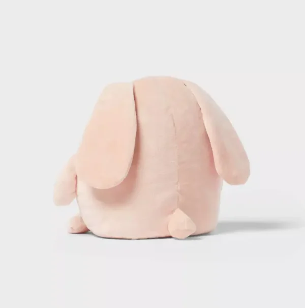 Pillowfort™ Bunny Kids' Mini Weighted Plush - Pink - Image 3